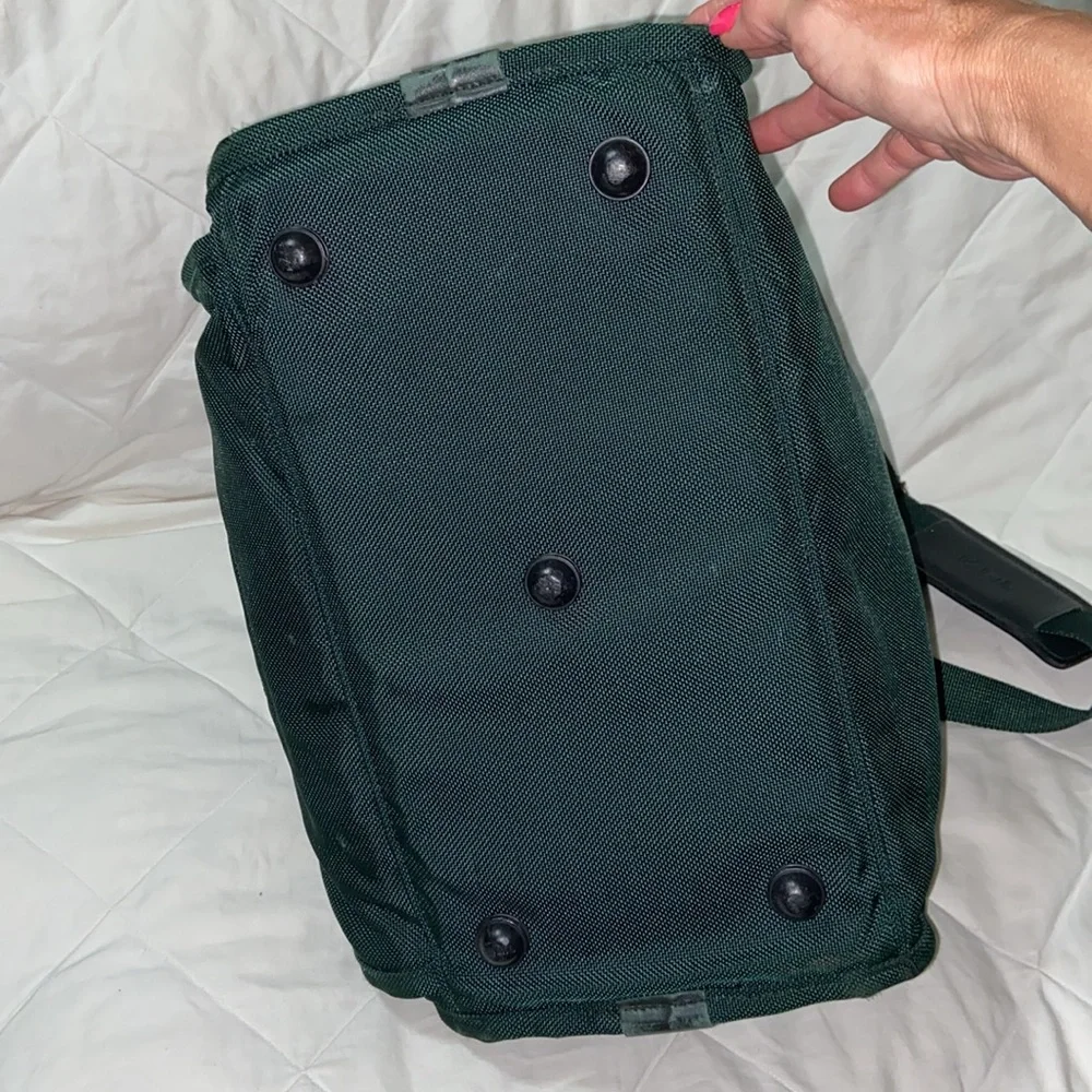 Tumi ballistic dark green weekender Duffel Bag